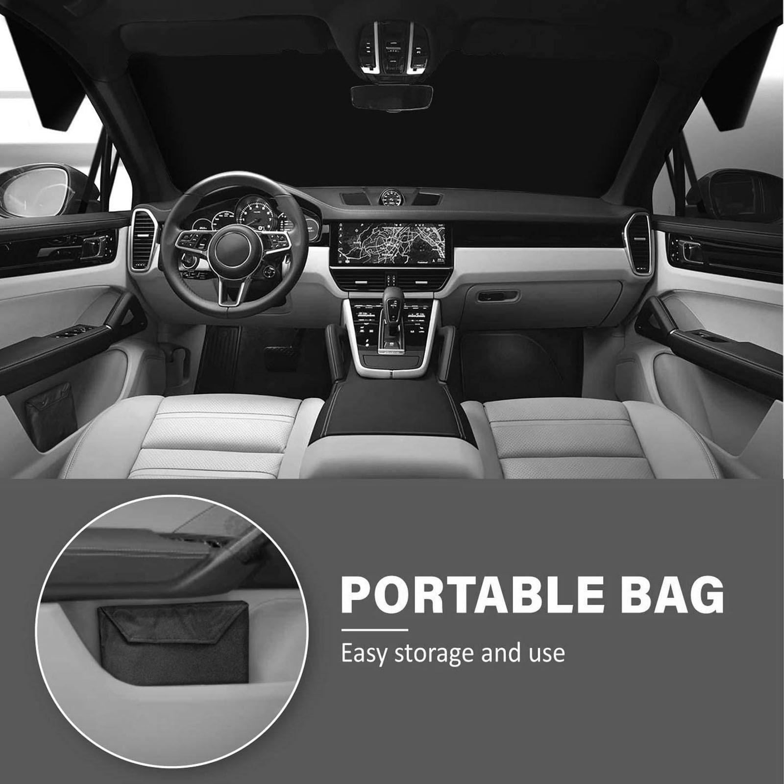 Чехол на лобовое стекло Зимний чехол на лобовое стекло автомобиля Защита от льда Лобовое — фото 3