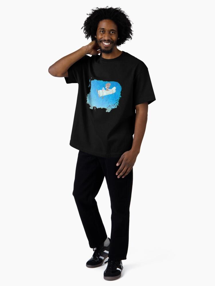 The Wind Rises Flying High Oversized Unisex T-Shirt