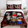 3pcs Horror Movie Characters Bedding Set. Soft and Comfortable with No Core Included (1x Duvet Cover + 2x Pillow Covers) yy251031091