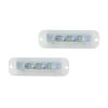 White CAN-bus LED License Plate Lights For 90-12 Mercedes W463 G500 G550 G-Class