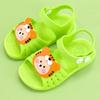 Baby Girls Shoes Hole Sandals 2025 New Children‘s Shoes Beach Indoor Cute Non-slip Soft Bottom Sandals Kids Sandals