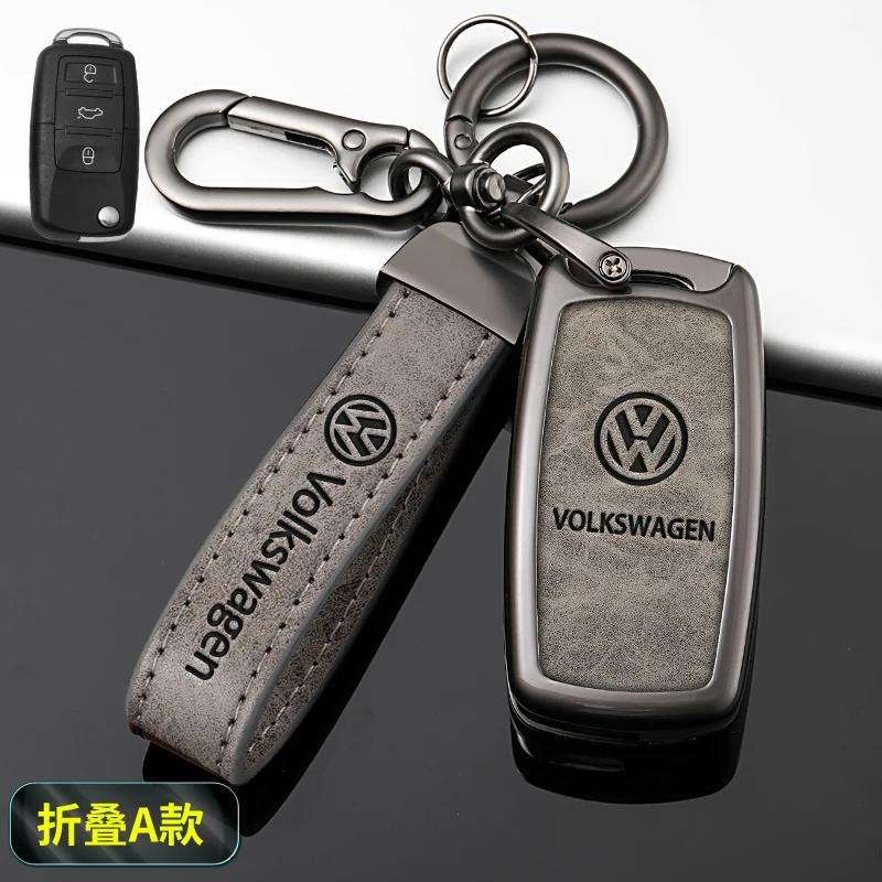 For VW Car Remote Key Case Cover Shell For Volkswagen VW Polo Golf MK7 Passat Tiguan Beetle Caddy T5 Up MK2 T-roc T-cross B8 M