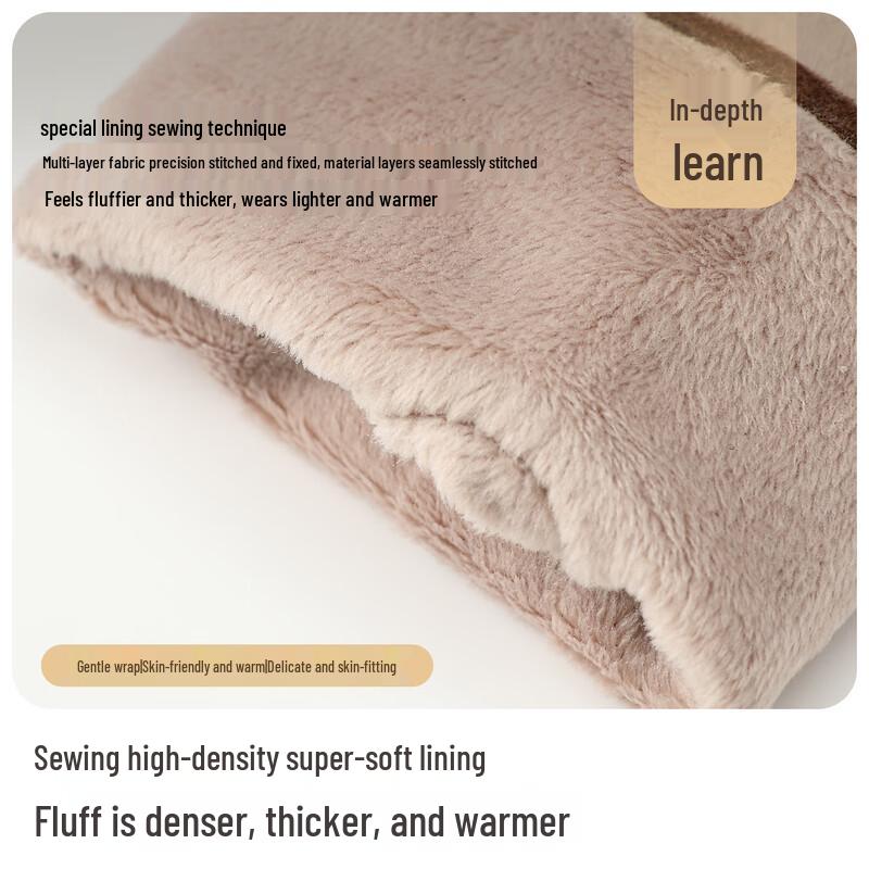 JIUMU Women's Fleece-Lined Winter Touchscreen Gloves