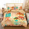 Duvet Cover With Pillowcase Bohemian Style Bedding Set King Size Comfortable Dedding A Bedroom Suitable For Placing A Large Bed