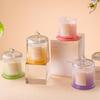 Customized Luxury Private Label Handmade Soy Wax Glass Jar Scented Candles Valentine's Day Diwali Holiday Indoor