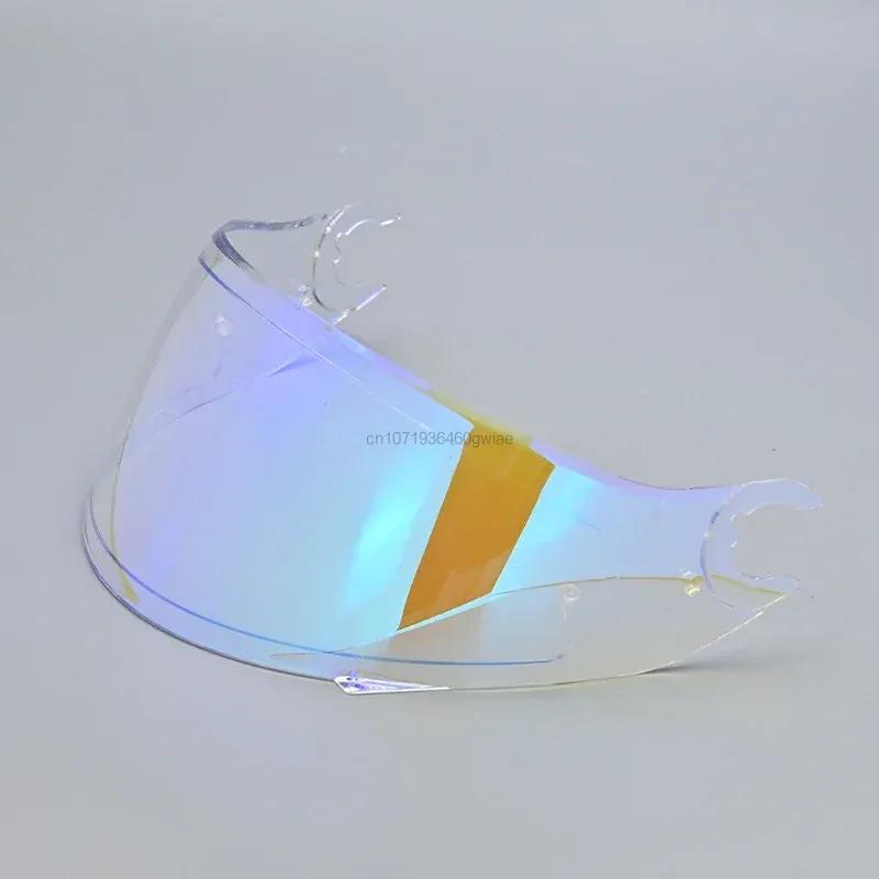 Motorcycle Helmet Lenses Compatible with Shark Starry Sky/Spartan Electroplated Helmet Safety Lenses