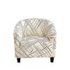 Club Chair Slipcover Tub Chair Covers For Armchairs ,High Elasticized Armchair Slipcover ,Furniture Protector For Living Room Space