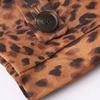 2024 Summer New Product Women's Fashion and Casual Versatile Long sleeved Animal Pattern Printed Long Windbreaker