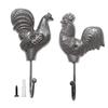 Handcrafted Iron Animal Hook With Rooster/Hen Design For Wall Organization And Decoration Chicken Shaped Hanger