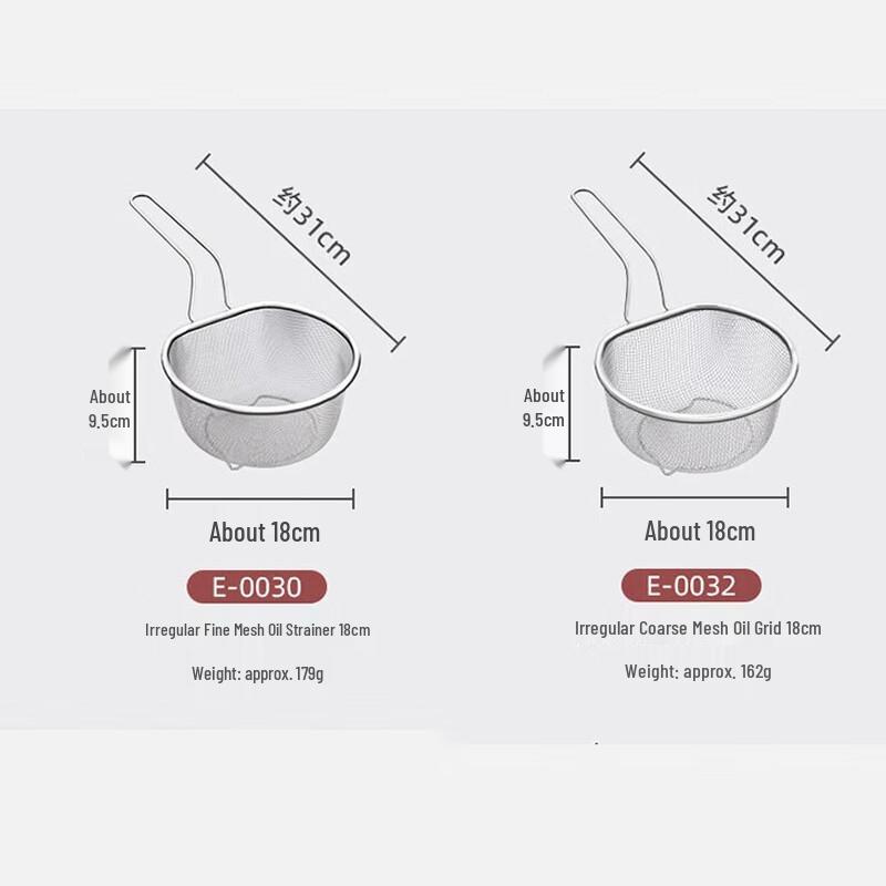 

18cm Stainless Steel Skimmer Ladle