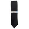 Formal Tie, Black, Silk, Satin, Plain, Suitable for Funerals, Wakes, Memorial Services, Formal Occasions, Water-repellent, Oil-repellent,