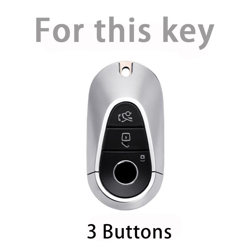 Tpu Remote Car Key Case For Mercedes Benz C S Class W206 W223 S350 C260 C300 S400 S450 S500 Fashion Key Holder Protector