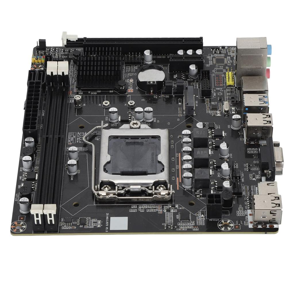 H61C Desktop Computer Motherboard LGA 1155 Pin DDR3 Dual Channel Gaming Motherboard Computer Mainboard with 4 USB2.0 2