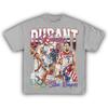 Kevin Basketball Durant Grafické tričko Dámské Unisex Fans Nezbytnosti Krátký rukáv Top Letní móda Luxusní značkové tričko