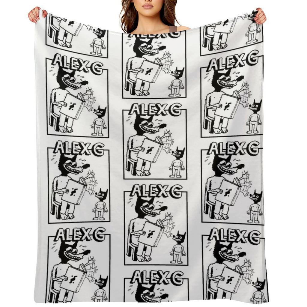 (Kumlu) Alex G Hikaye Anlatımı Battaniye Battaniyeler Dekorasyon Kanepeleri Bebek Yatağı Battaniyeleri Nevresimler Lüks Battaniyeler