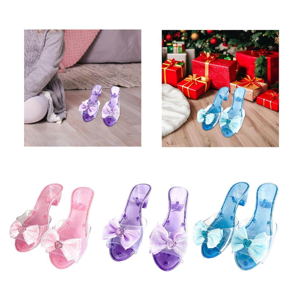 Gelee-Sandalen, Kinder's High Heels, Prinzessinnenschuhe für Geburtstagsveranstaltung
