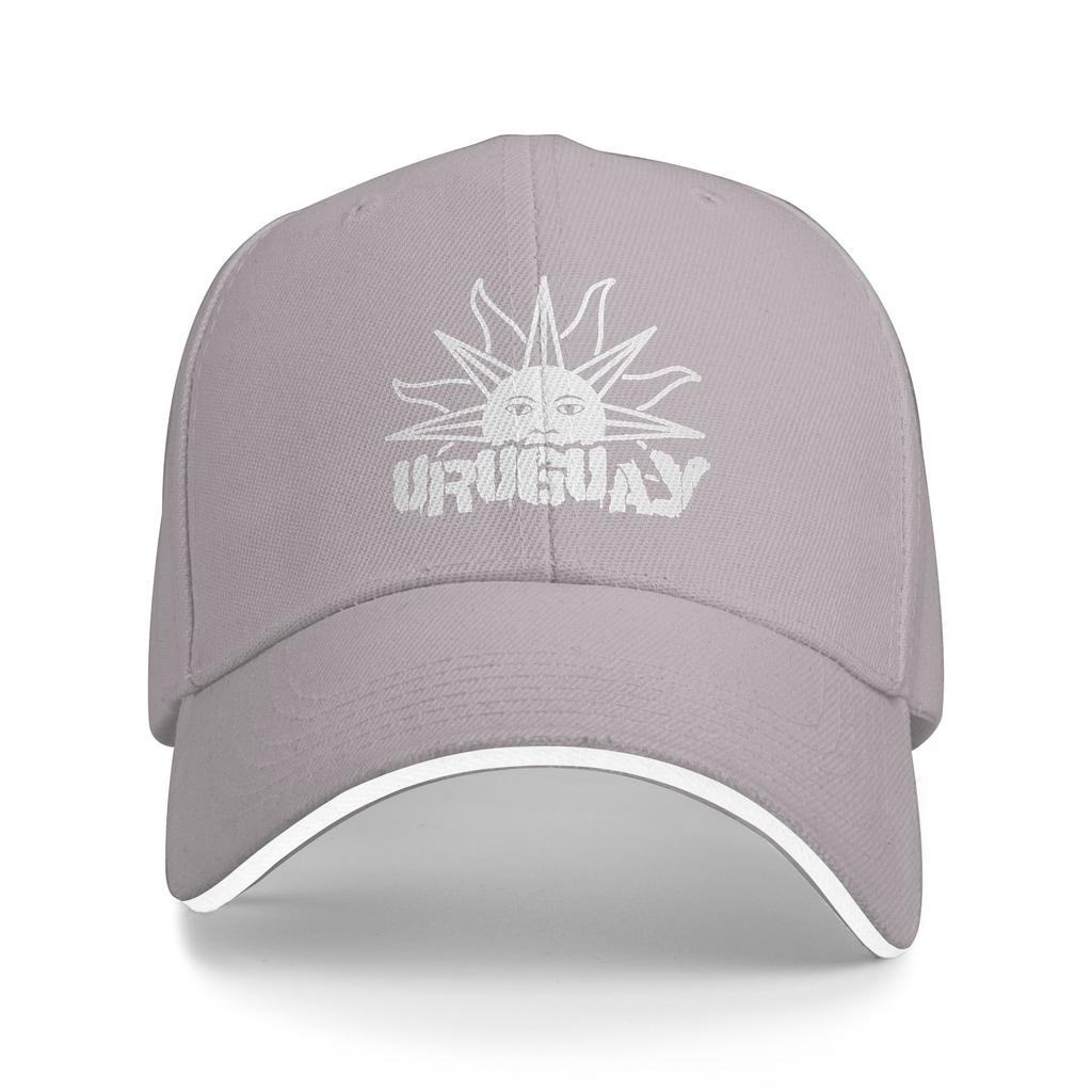 Uruguay Sun Sunrise Hiking Baseball Caps Women Men  Adult Female Beach Sun Hat Trucker Cap