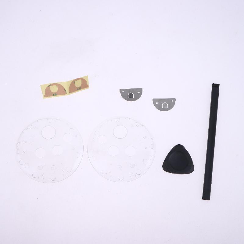 

For Meta Quest3 Handle Controller Button Panel Cover Replacement Part Controller Grips Anti Scratch Transparent Protective Cover 1Set