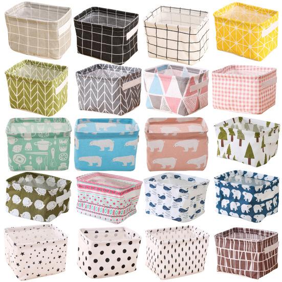 Storage Organizer Convenient Nice-looking Folding Storage Organizer Kids Room Storage Basket Storage Bin School Supplies