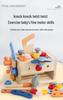 Children's Wooden Tool Bench Set - Educational Assembly Toy Kit
