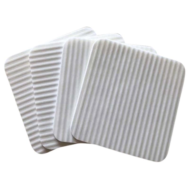 

Моющиеся многоразовые коврики Нескользящие накладки Без следов Коврик для пола Захваты для ковра Подложка Лента для надежного сцепления с полом Набор из 4 штук 1