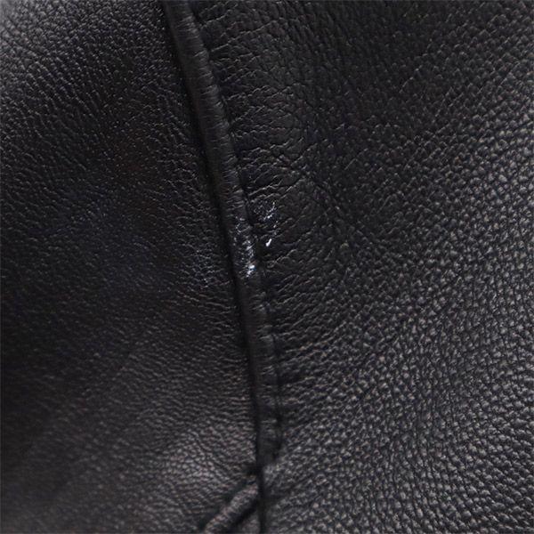 STUDIOUS Lamb leather Riders jacket 2 black Genuine leather blouson Men's Used