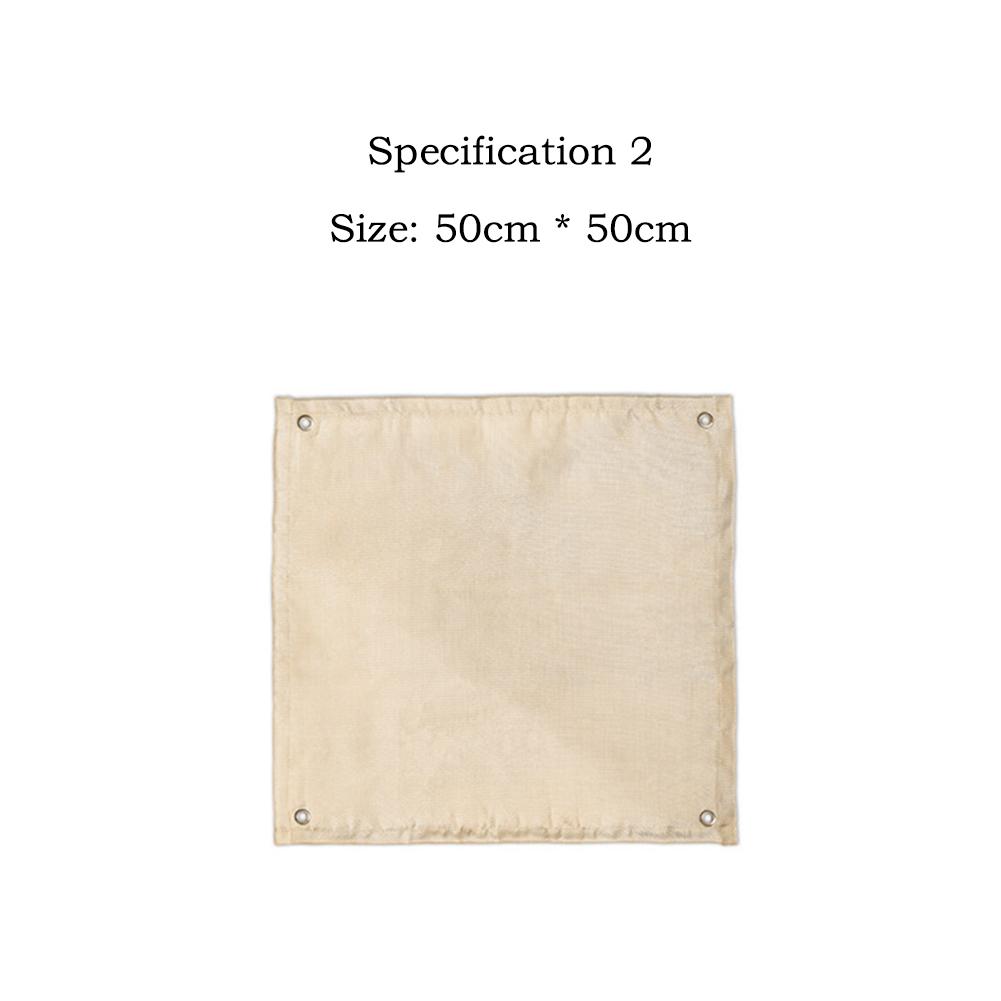 Fireproof Mat Heat Resistant Fire Pit Pad Protect Patio Terrace Lawn Grass Grill BBQ Blanket Outdoor Camping Accessories