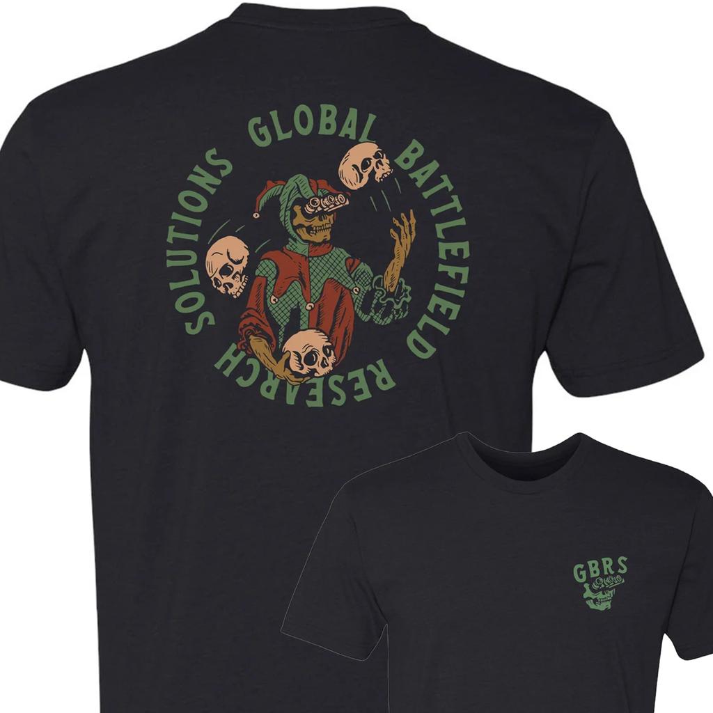 2026 NEW GBRS Tactical T Shirt Men American Classic Print Short Sleeve Retro Round Neck Military Fan Streetwear Fashion Top