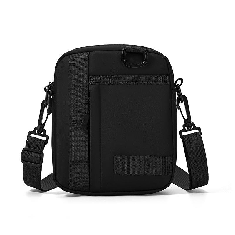 

TS JYL laptop bag,Men Mini Shoulder Bag Leisure Simple Lightweight Oxford Crossbody Bag OneSize чёрный