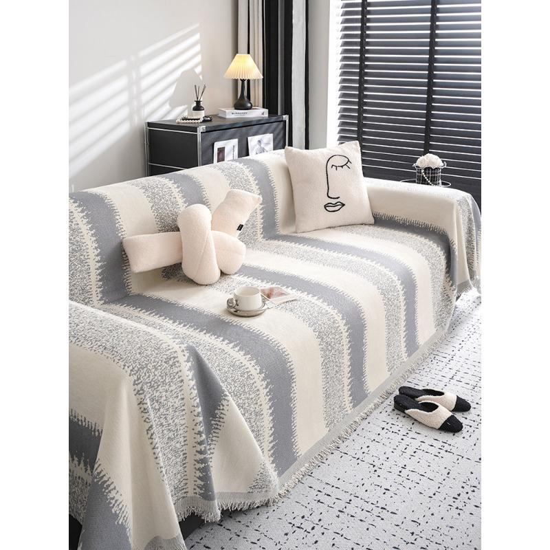 Chenille Sofa Towel Cover Cloth Four Seasons Universal Non-Slip Dust-Proof All-Inclusive Full Covered High-Grade Sofa Cover
