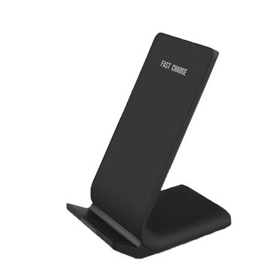 10W Wireless Fast Charging Mobile Phone Bracket Vertical Charging Bracket Black