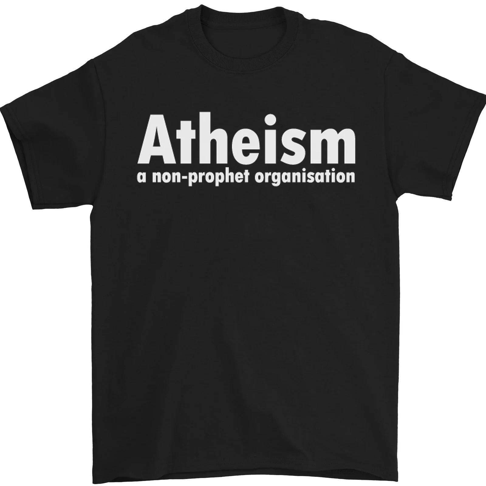 Atheism a Non Profit Organisation Atheist Mens T-Shirt 100% Cotton S