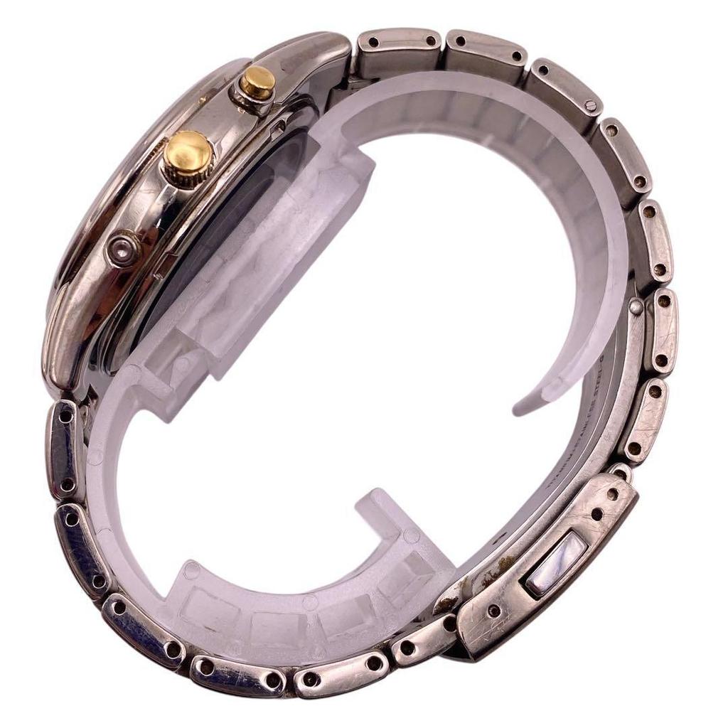 [USED] SEIKO Date Round Solar Women's Watch 1234