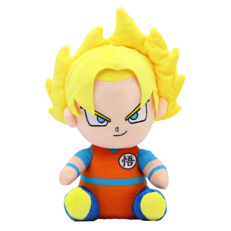 20cm Dragon Ball Z Japan Anime Plush Toys Super Saiyan Goku Vegeta Picollo Trunks Gohan Cartoon Figure Stuffed Dolls Gifts