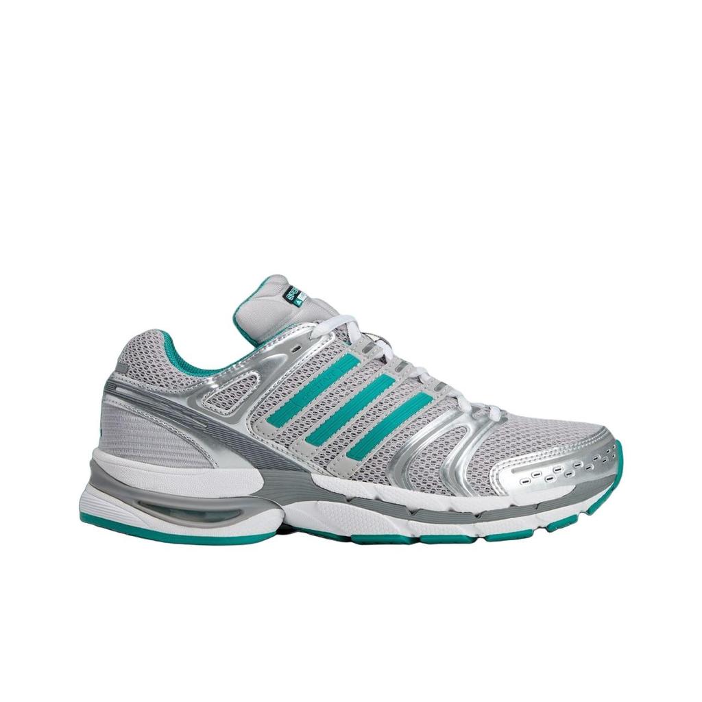 Adidas Sporty & Rich X Adistar Control 5 Zapatillas de Running Unisex Cómodas y a la Moda Zapatillas Deportivas Plata Verde IH9708