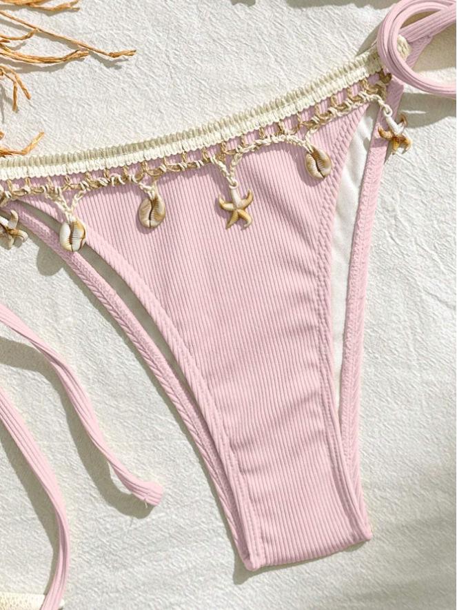 2025 Women’s High-End Tie-Up Sexy Bikini Swimsuit - New Style Two-Piece