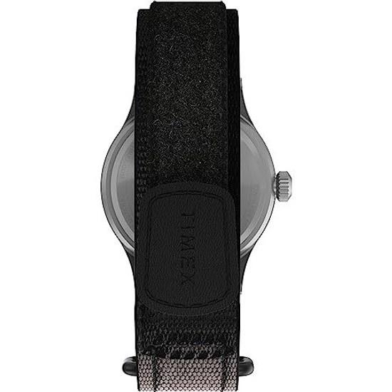 Timex Mens Expedition Scout 40mm Watch Black IP Steel. 40mm.
