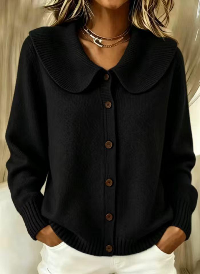 2026 Women's Clothing Europe, America, Autumn and Winter New Sweater Express Solid Color Long Sleeve Cardigan Hair