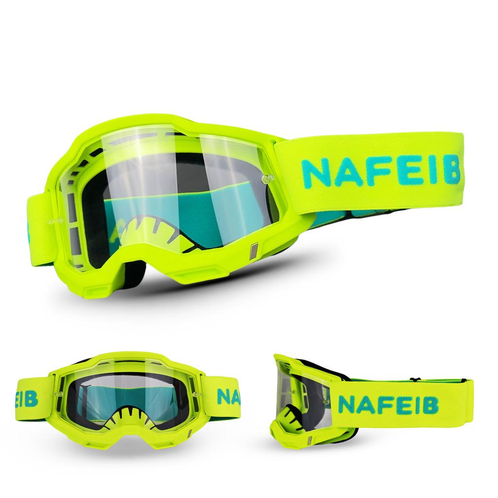 Motorcycle Goggles Riding Glasses Outdoor Off-Road Windproof Glasses Skiing Men's and Women's Sunglasses Durable Lenses
