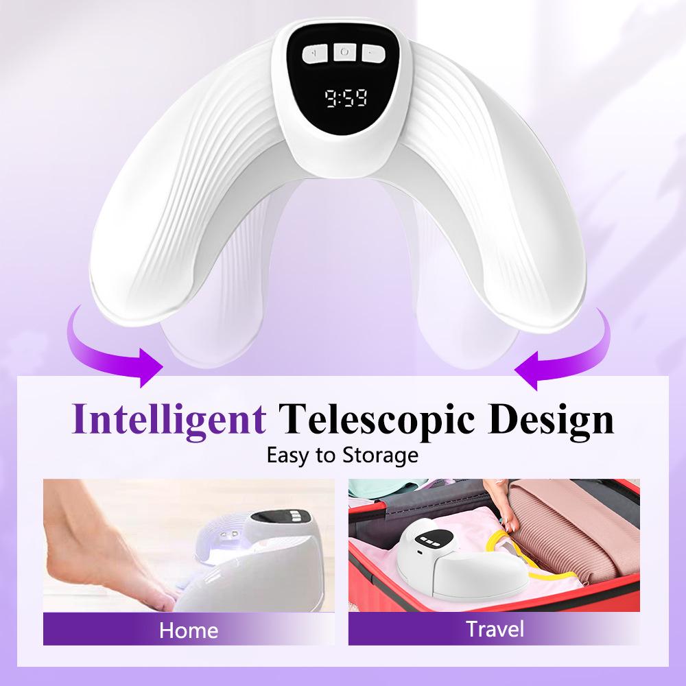 Onychomycosis Phototherapy Mini Folding Nail Dryer & Gel Lamp