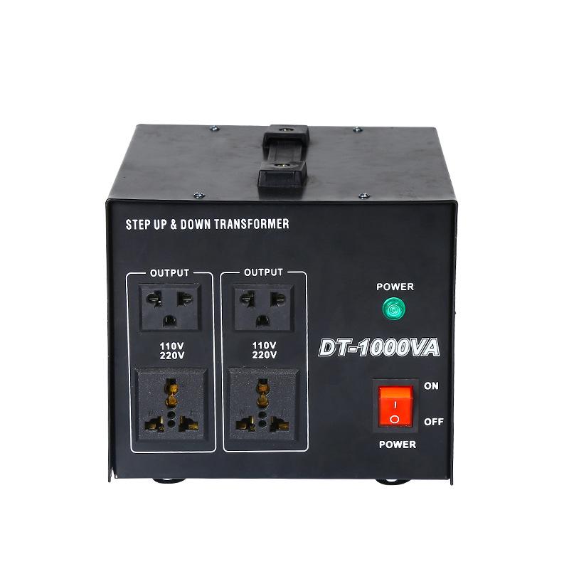 DT-1000W Voltage Converter: 220V to 110V Lifting Transformer