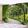 Forest Animals Garden Trees Scenery Tapestry Wall Background Decoration Hanging Cloth Room Living Room Home Decoration
