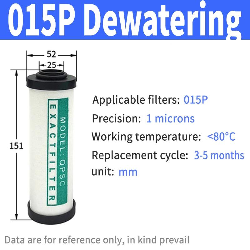 Compressed Air Precision Filter Element 015Q/024P Cold Dryer Drying 035S Air Compressor Filter Element