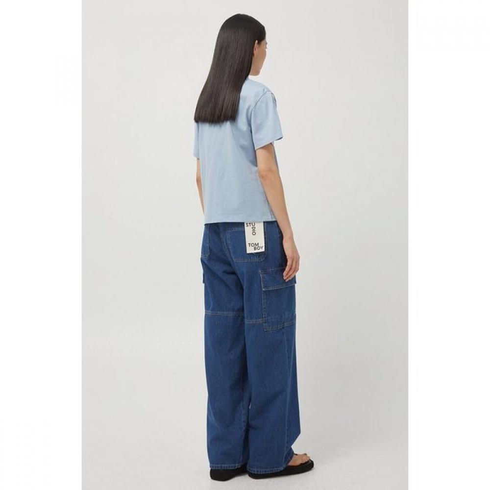 Studio Tomboy Denim Cargo Pants 9103331031ar 
