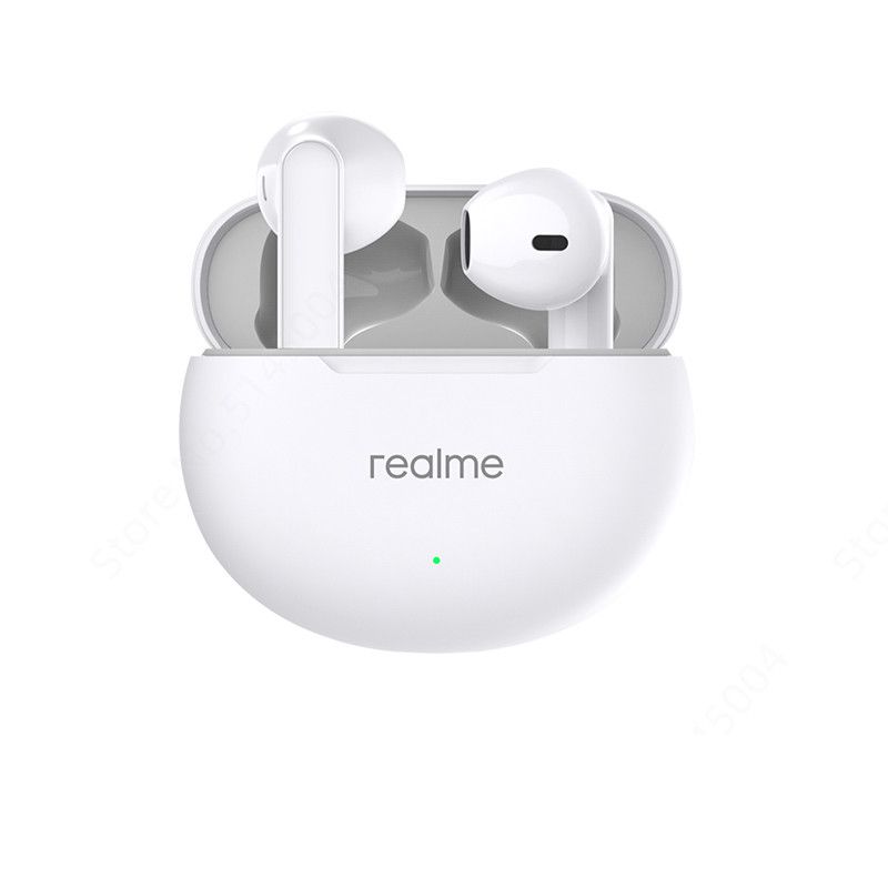 

Realme Buds T01 True Wireless Наушники с функцией шумоподавления AI TWS Наушники Bluetooth 5.4 28 часов автономной работы белый