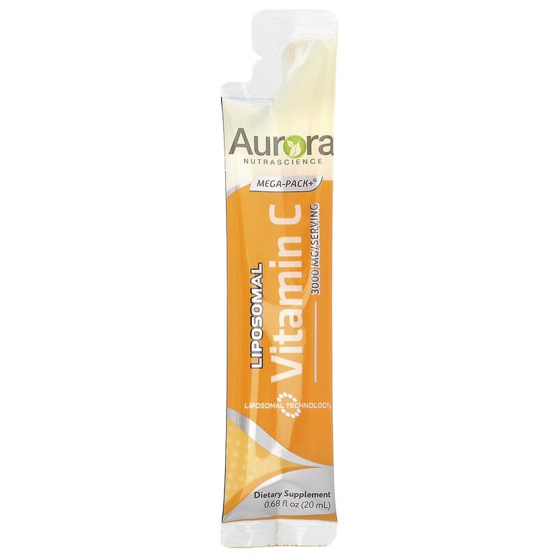 Mega-Pack+®, Liposomal Vitamin C, 32 Packs, 0.68 fl oz (20 ml) Each