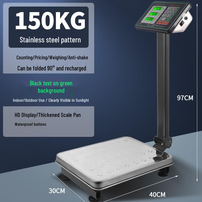 150kg Digital LED Platform Scale (CN version)