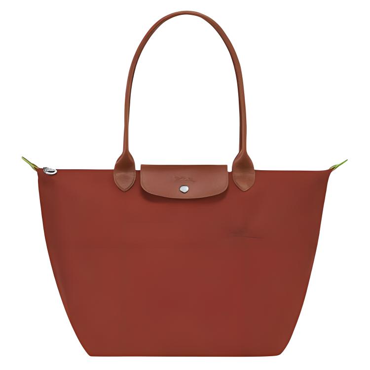 

Longchamp Le Pliage Series Silver Metal Zipper Snap Closure Recycled Polyamide Canvas With Leather Dumpling Bag Tote Shoulder Bag 1899919404 Basic Set (Bag)