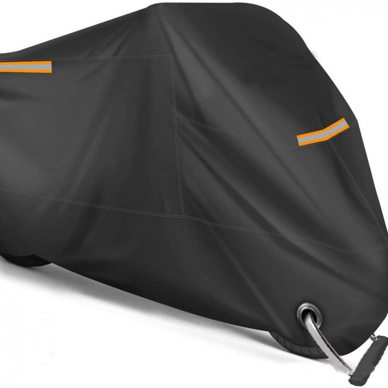 190T Waterproof Outdoor Motorcycle & Bike Cover - UV & Rain Protection