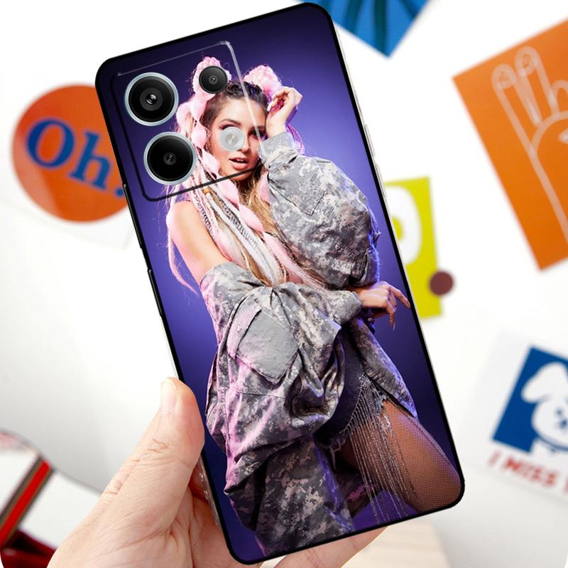 The Queen of Flow Funda For Xiaomi Redmi Note 14 Pro 10 11 12 13 Pro 11S 12S Case For Redmi 15 14C 12C 10C 13C